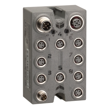 Blok CANopen IP67 I/O 8DIO/M8 TM7NCOM08B