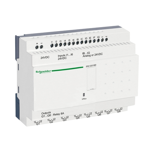 Przekaźnik Zelio Logic 12 wejść 8 wyjść RTC 24VDC SR2E201BD