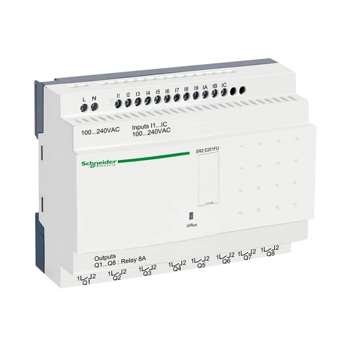 Przekaźnik Zelio Logic 12 wejść 8 wyjść RTC 230VAC SR2E201FU