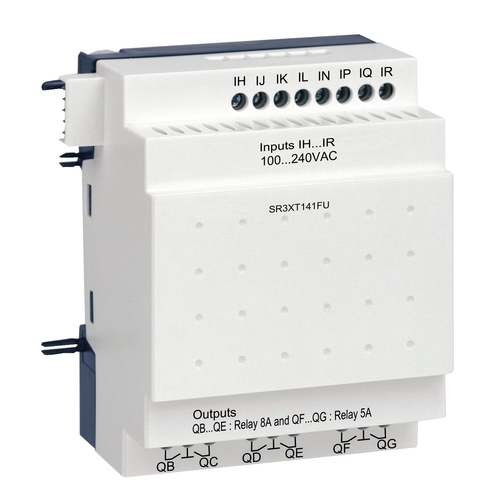 Rozszerzenie Zelio Logic 8 wejść 6 wyjść 230VAC SR3XT141FU