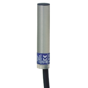 Czujnik indukcyjny fi 6,5 mm PNP NO + NC zasięg 1,5 mm zasilanie 12 - 24V DC przewód 2 m XS1L06PC410