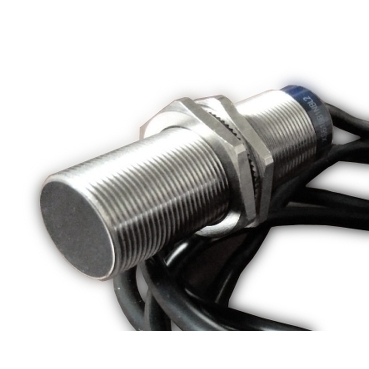 Czujnik indukcyjny M8 NPN NO zasięg 2,5 mm zasilanie 12 - 24 - 48V DC przewód 2 m XS608B1NAL2