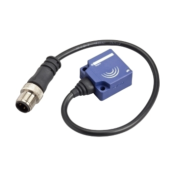 Czujnik indukcyjny 26 x 26 x 13 NO zasilanie 12 - 24V DC konektor M12 XS7E1A1DAL01M12