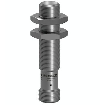 Czujnik indukcyjny M12 PNP NO zasięg 6 mm zasilanie 12 - 24V DC konektor M12 XS912S1PAM12