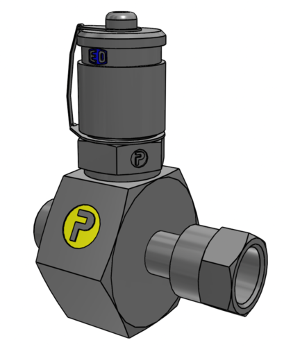 Przyłączka punktu piarowego Ø zew rury 35mm 1 1/2'' gwint 2-12 2-12 24-4R6P4MLOS