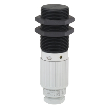Czujnik pojemnościowy M30 NO lub NC programowalne zasięg 15 mm zasilanie 24 - 230V AC XT230A2MDB