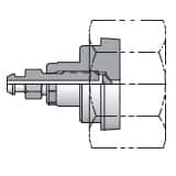 Adapter do odpowietrzania Ø zew rury mm '' gwint 1 3/16-12 12 FNLBA-S