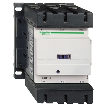 Stycznik 3P 115A 55kW 400V 1NO 1NC cewka 24V DC LC1D115BD