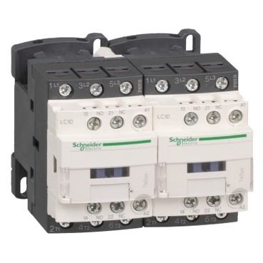 Stycznik nawrotny 3P 18A 7,5kW 400V 1NO 1NC cewka 110V AC LC2D18F7