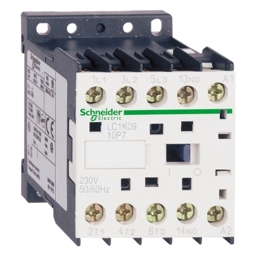 Stycznik 3P 12A 5,5kW 400V 1NO cewka 24V AC LC1K1210B7