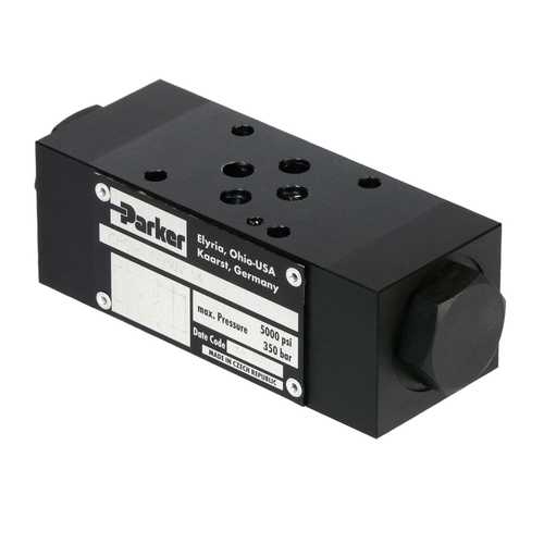 Zawór zwrotny sterowany pilotem NG06 5 -350 BAR CPOM2BB50V