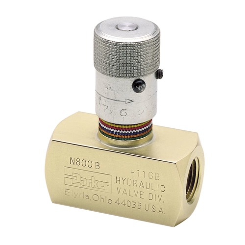 Zawór iglicowy do montażu w linii 3/8 NPT N600B4F-V