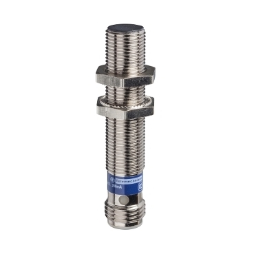 Czujnik indukcyjny M12 NPN NC zasięg Sn 4 mm zasilanie 12 - 24V DC konektor M12 XS112B3NBM12