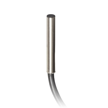 Czujnik indukcyjny fi 4 mm PNP NO zasięg Sn 1 mm zasilanie 5 - 24V DC przewód 10 m XS1L04PA310L2