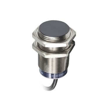 Czujnik indukcyjny M30 NC zasięg Sn 10 mm zasilanie 24 - 230V AC - DC przewód 2 m XS1M30MB250