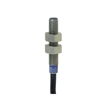 Czujnik indukcyjny M5 PNP NO zasięg Sn 1 mm zasilanie 5 - 24V DC przewód 10 m XS1N05PA310L2