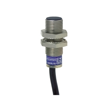 Czujnik indukcyjny M12 PNP NO zasięg Sn 4 mm zasilanie 12 - 24V DC przewód 5 m XS1N12PA349L1