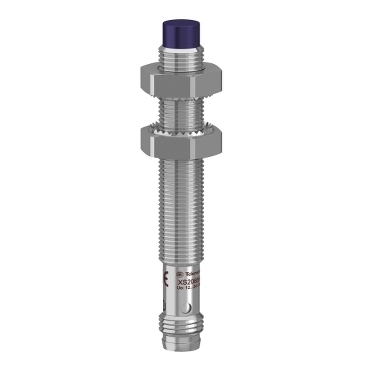 Czujnik indukcyjny M8 PNP NO zasięg Sn 2,5 mm zasilanie 12 - 24V DC konektor M8 XS208BLPAM8