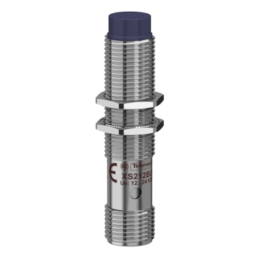 Czujnik indukcyjny M12 NPN NO zasięg Sn 4 mm zasilanie 12 - 24V DC konektor M12 XS212BLNAM12
