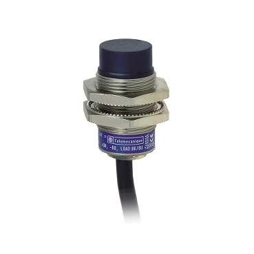 Czujnik indukcyjny M18 NPN NO + NC zasięg Sn 8 mm zasilanie 12 - 24V DC przewód 2 m XS2N18NC410