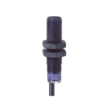 Czujnik indukcyjny zasięg Sn 4 mm zasilanie 24 - 230V AC - DC przewód XS4P12MA230