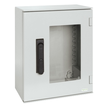 Obudowa poliestrowa PLM 1056x852x350mm z drzwiami transparentnymi NSYPLM108TG