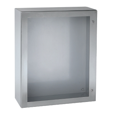 Obudowa S3X 400x300x200mm ze stali nierdzewnej 304L z drzwiami transparentnymi  NSYS3X4320T