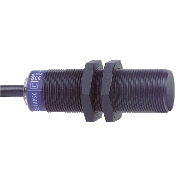 Czujnik indukcyjny M18 NC zasięg Sn 8 mm zasilanie 24 - 230V AC - DC przewód 10 m XS4P18MB230L2