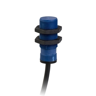 Czujnik indukcyjny M18 PNP NO + NC zasięg Sn 8 mm zasilanie 12 - 24V DC przewód 2 m XS4P18PC410