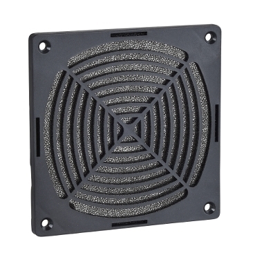 Kratka wentylacyjna CV 120x120x38mm RAL7035 NSYCAG114LPF