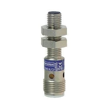 Czujnik indukcyjny M8 NO zasięg Sn 1,5 mm zasilanie 12 - 24 - 48V DC konektor M12 XS508B1DAM12