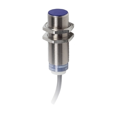 Czujnik indukcyjny M18 NO zasięg Sn 5 mm zasilanie 12 - 24 - 48V DC przewód 5 m XS518B1DAL5