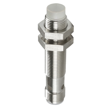 Czujnik indukcyjny M12 NPN NO zasięg Sn 7 mm zasilanie 12 - 24 - 48V DC konektor M12 XS612B4NAM12