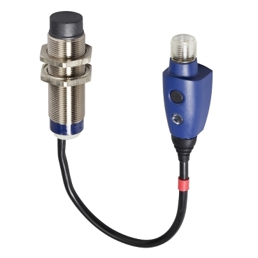 Czujnik indukcyjny M18 PNP NC zasięg Sn 6 mm zasilanie 12 - 24V DC konektor M12 XS618B2PBL01M12