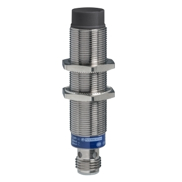 Czujnik indukcyjny M18 NPN NO zasięg Sn 12 mm zasilanie 12 - 24 - 48V DC konektor M12 XS618B4NAM12