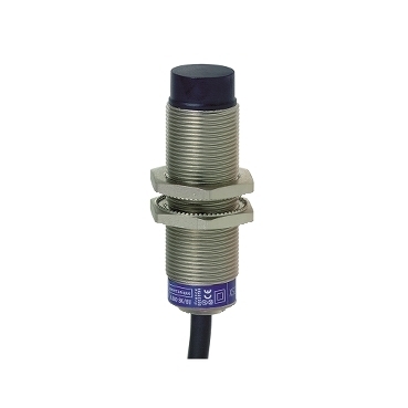 Czujnik indukcyjny M18 PNP NC zasięg Sn 12 mm zasilanie 12 - 24 - 48V DC przewód 5 m XS618B4PBL5