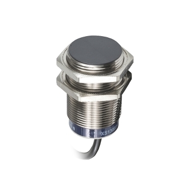 Czujnik indukcyjny M30 PNP NO zasięg Sn 15 mm zasilanie 12 - 24 - 48V DC przewód 10 m XS630B1PAL10