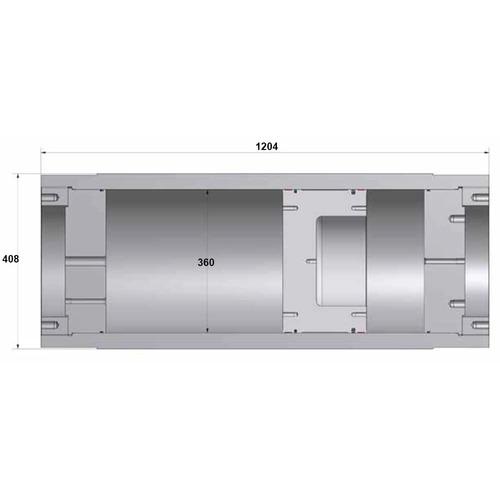 Akumulator tłokowy 70L 207 BAR 815EHPGS0702036