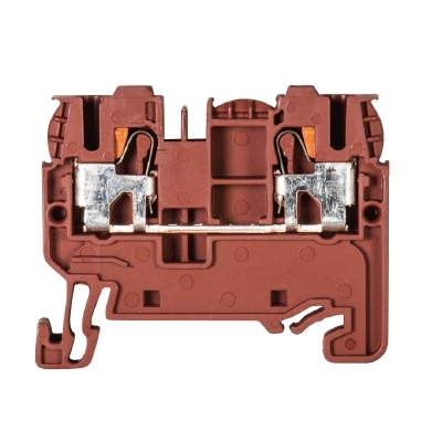 Złącze przelotowe 2,5/4mm2 sprężynowe PUSH-IN brązowe WTP 2,5/4 BR 56.203.0055.4