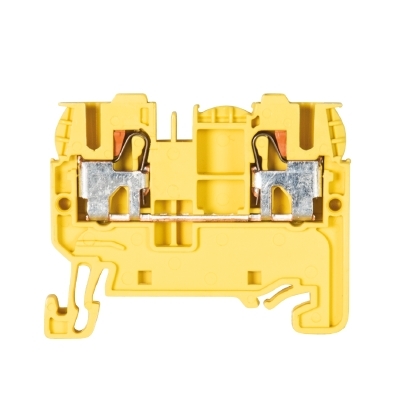 Złącze przelotowe 2,5/4mm2 sprężynowe PUSH-IN żółte WTP 2,5/4 GE 56.203.0055.8