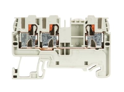 Złącze przelotowe 2,5/4mm2 sprężynowe PUSH-IN szare WTP 2,5/4 D1/2 56.203.5055.0