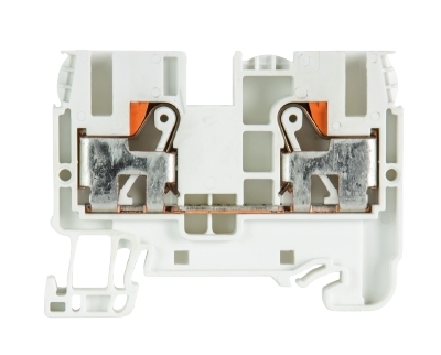 Złącze przelotowe 6/10mm2 sprężynowe PUSH-IN białe WTP 6/10 WS 56.206.0055.2