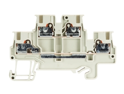 Złącze piętrowe 1,5mm2 sprężynowe PUSH-IN szare WTP 1,5 E 56.202.7055.0