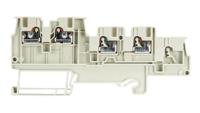 Złącze czujnikowe 1,5mm2 sprężynowe PUSH-IN szare WTP 1,5 I/O-3 56.202.8055.0