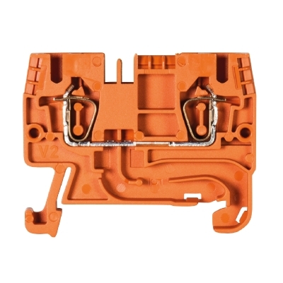 Złącze przelotowe 2,5mm2 sprężynowe pomarańczowe WKFN 2,5/35 ORANGE 56.703.0055.9
