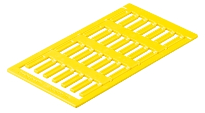 Tabliczki opisowe na linki do druku 15 x 4 mm żółte (1 szt. = 24 pól) WMS SI2K02Y/15N 04.410.1081.8