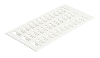 Tabliczki opisowe na linki do druku 1 x 3,8 mm białe (1 szt. = 33 pól) WMS SI2KTM02W/10 04.410.1281.2
