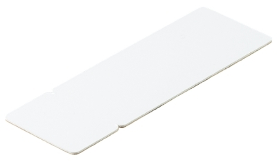 Tabliczka znamionowa samoprzylepna 60 x 100 mm biała WMS SI2K460100W 04.420.1081.2
