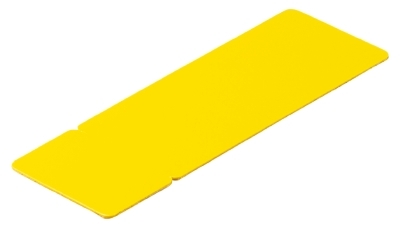 Tabliczka znamionowa samoprzylepna 60 x 100 mm żółta WMS SI2K460100Y 04.420.1081.8