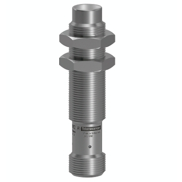 Czujnik indukcyjny M12 PNP NO zasięg Sn 10 mm zasilanie 12 - 24V DC konektor M12 XS912R4PAM12